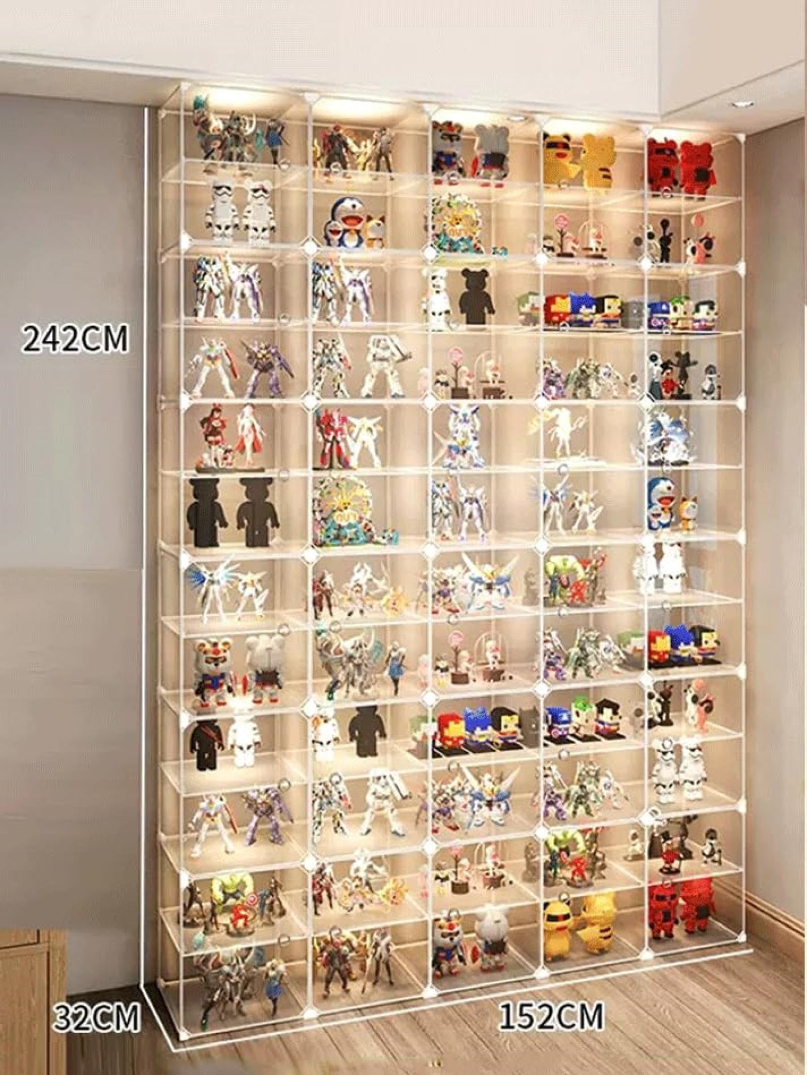 Amazon｜フィギュアケース コレクションケース 大型 ディスプレイ